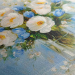 Floral Canvas Wall Art WAD1300-F 80 x 80 cm / Stretched on hidden frame