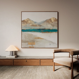 Abstract 1301 Canvas Art 60 x 60 cm / Stretched on hidden frame
