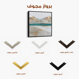 Abstract 1301 Canvas Art 60 x 60 cm / Stretched on hidden frame