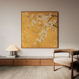 Floral Canvas Wall Art WAD1303-F 80 x 80 cm / Stretched on hidden frame
