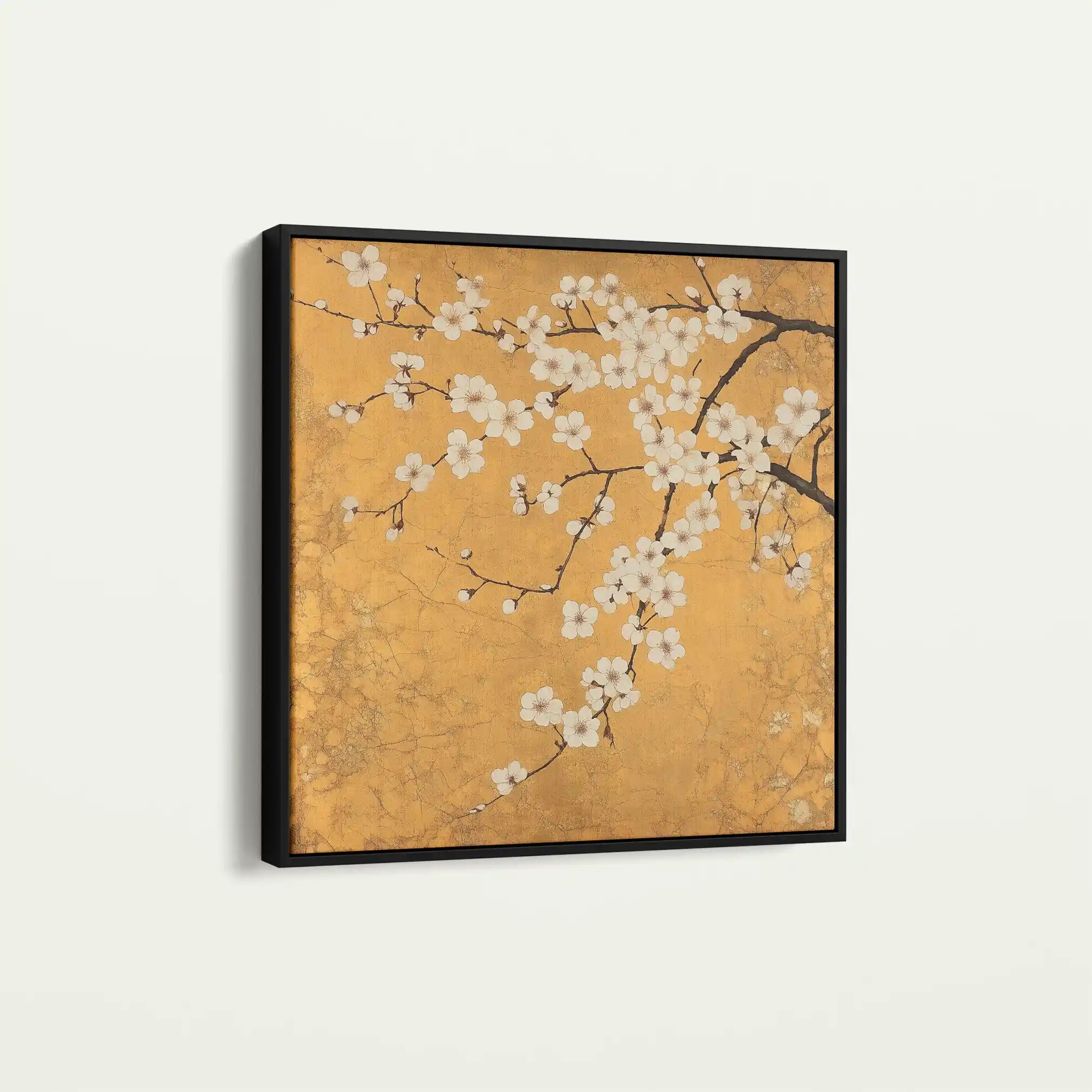 Floral Canvas Wall Art WAD1303-F 80 x 80 cm / Stretched on hidden frame