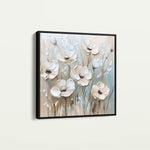 Floral Canvas Wall Art WAD1304-F 80 x 80 cm / Stretched on hidden frame