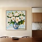 Floral Canvas Wall Art WAD1306-F 80 x 80 cm / Stretched on hidden frame