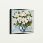 Floral Canvas Wall Art WAD1306-F 80 x 80 cm / Stretched on hidden frame