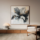Floral Canvas Wall Art WAD1308-F 80 x 80 cm / Stretched on hidden frame