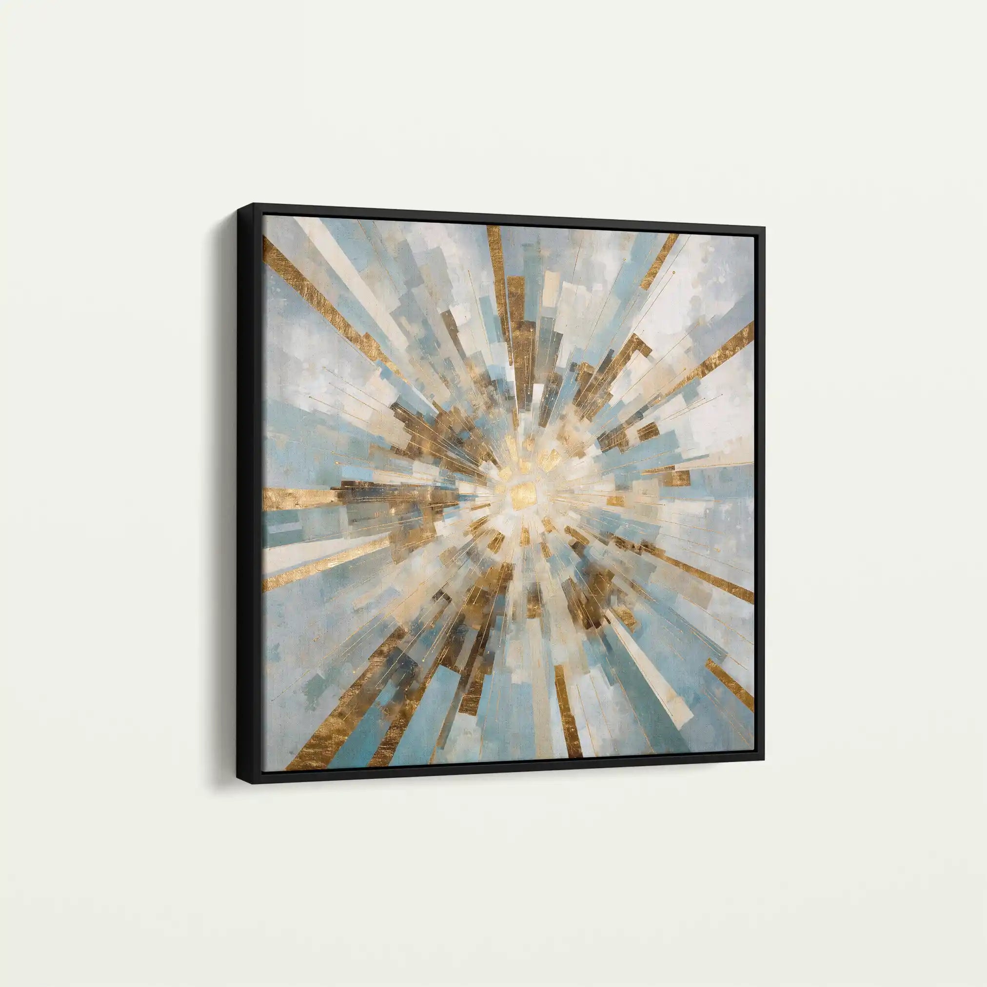 Abstract 1309 Canvas Art 60 x 60 cm / Stretched on hidden frame