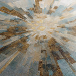 Abstract 1309 Canvas Art 60 x 60 cm / Stretched on hidden frame