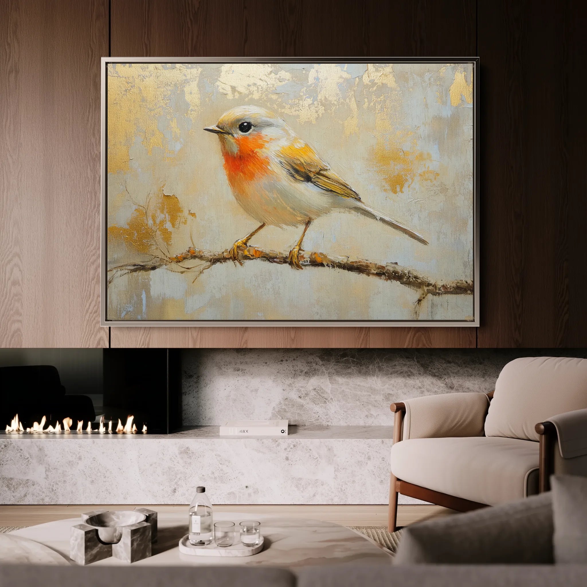 Animals Canvas Wall Art WAD131-AN 90 x 60 cm / Stretched on hidden frame