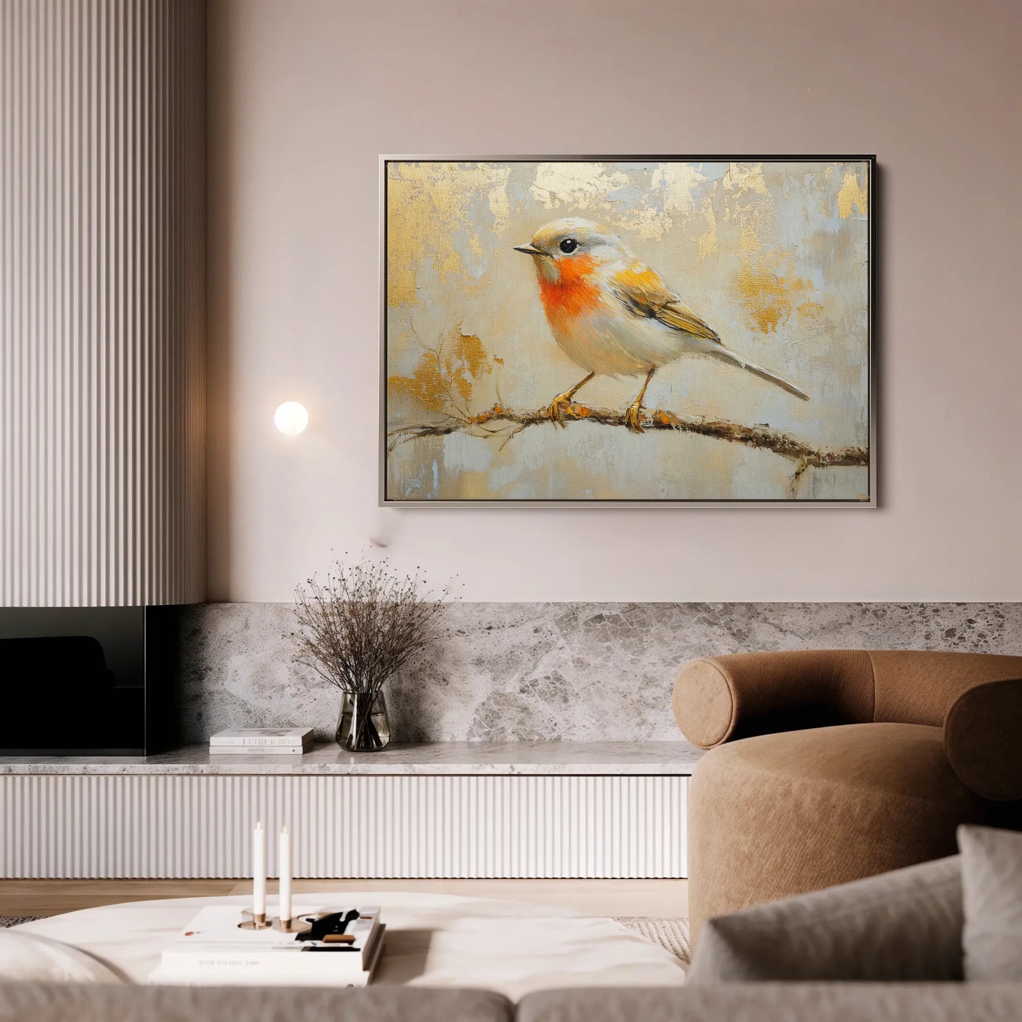 Animals Canvas Wall Art WAD131-AN 90 x 60 cm / Stretched on hidden frame