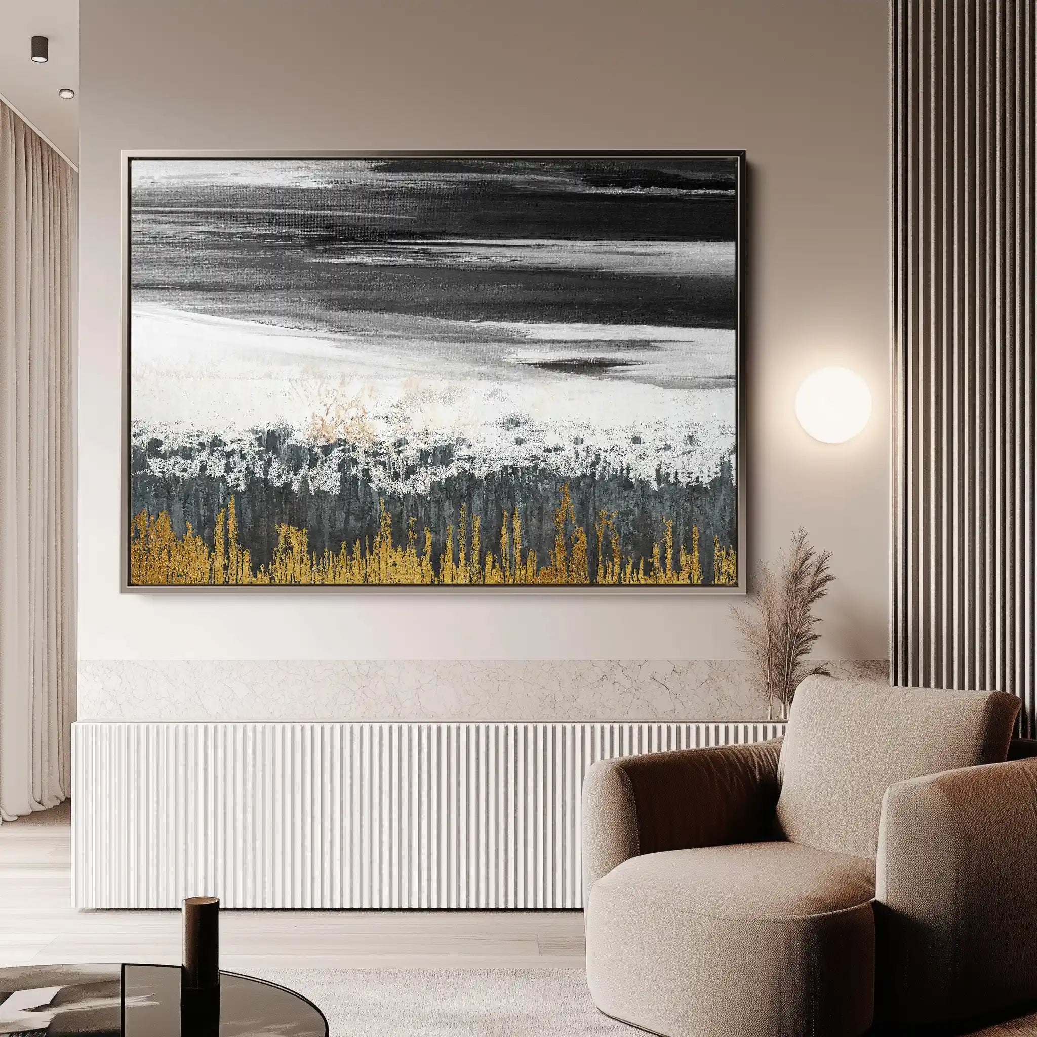 Abstract 131 Canvas Art 60 x 40 cm / Stretched on hidden frame