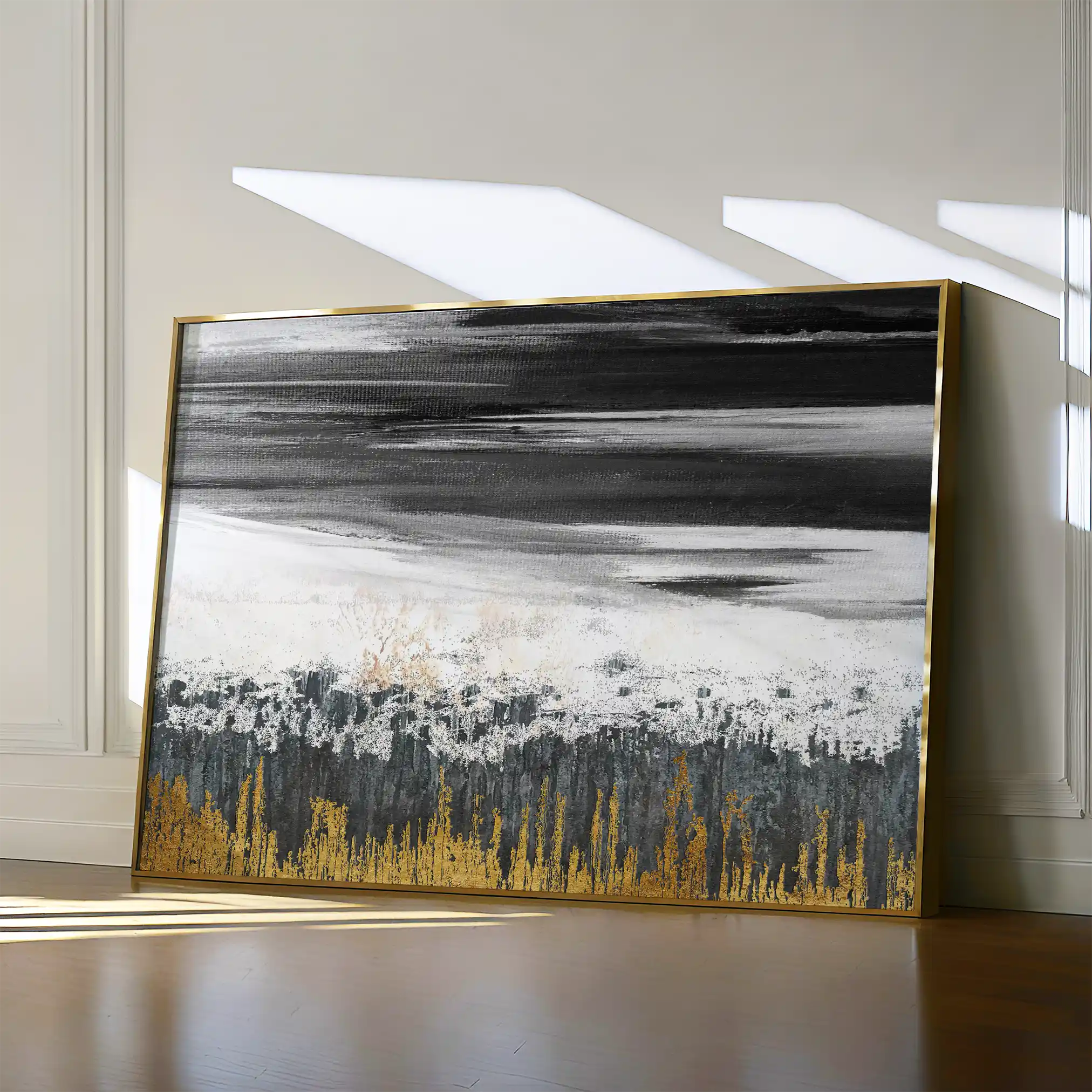 Abstract 131 Canvas Art 60 x 40 cm / Stretched on hidden frame