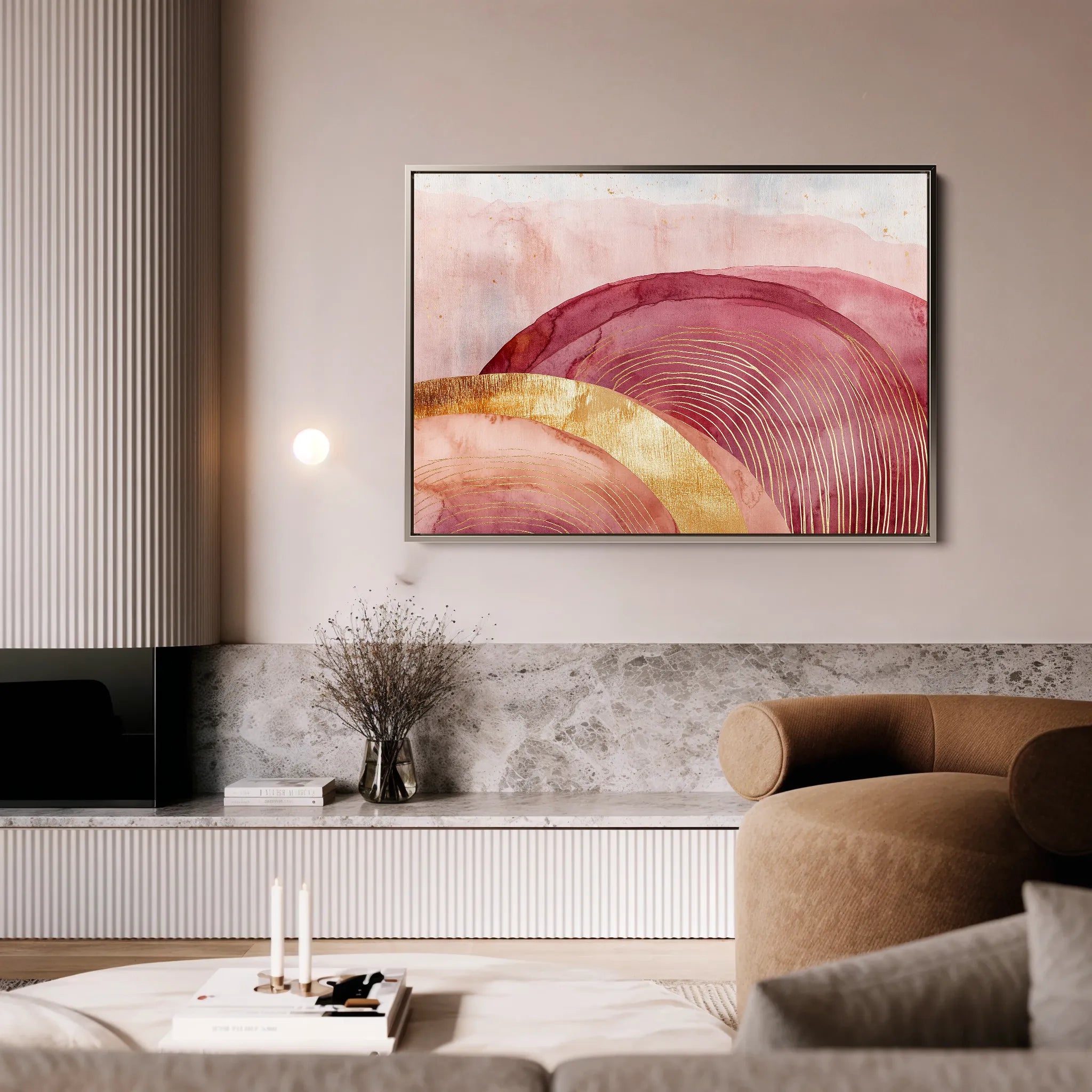 Boho Canvas Wall Art WAD131-BH 90 x 60 cm / Stretched on hidden frame