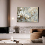 Floral Canvas Wall Art WAD131-F 90 x 60 cm / Stretched on hidden frame