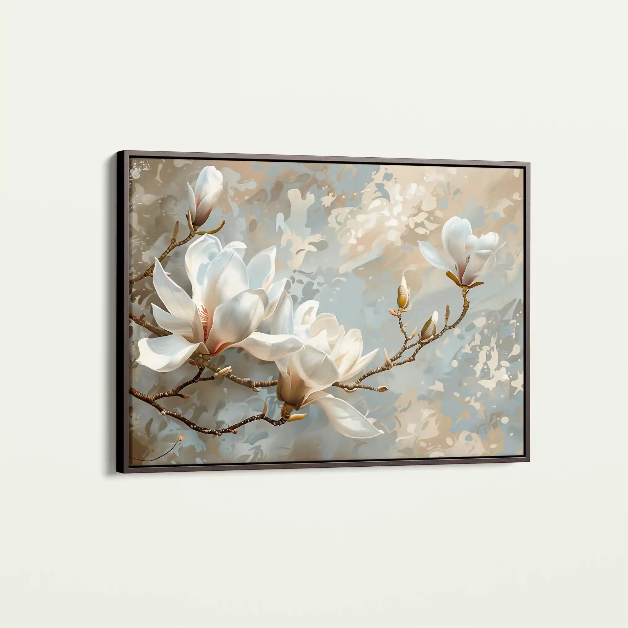 Floral Canvas Wall Art WAD131-F 90 x 60 cm / Stretched on hidden frame