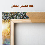 Landscape 131 Canvas Art 90 x 60 cm / Stretched on hidden frame