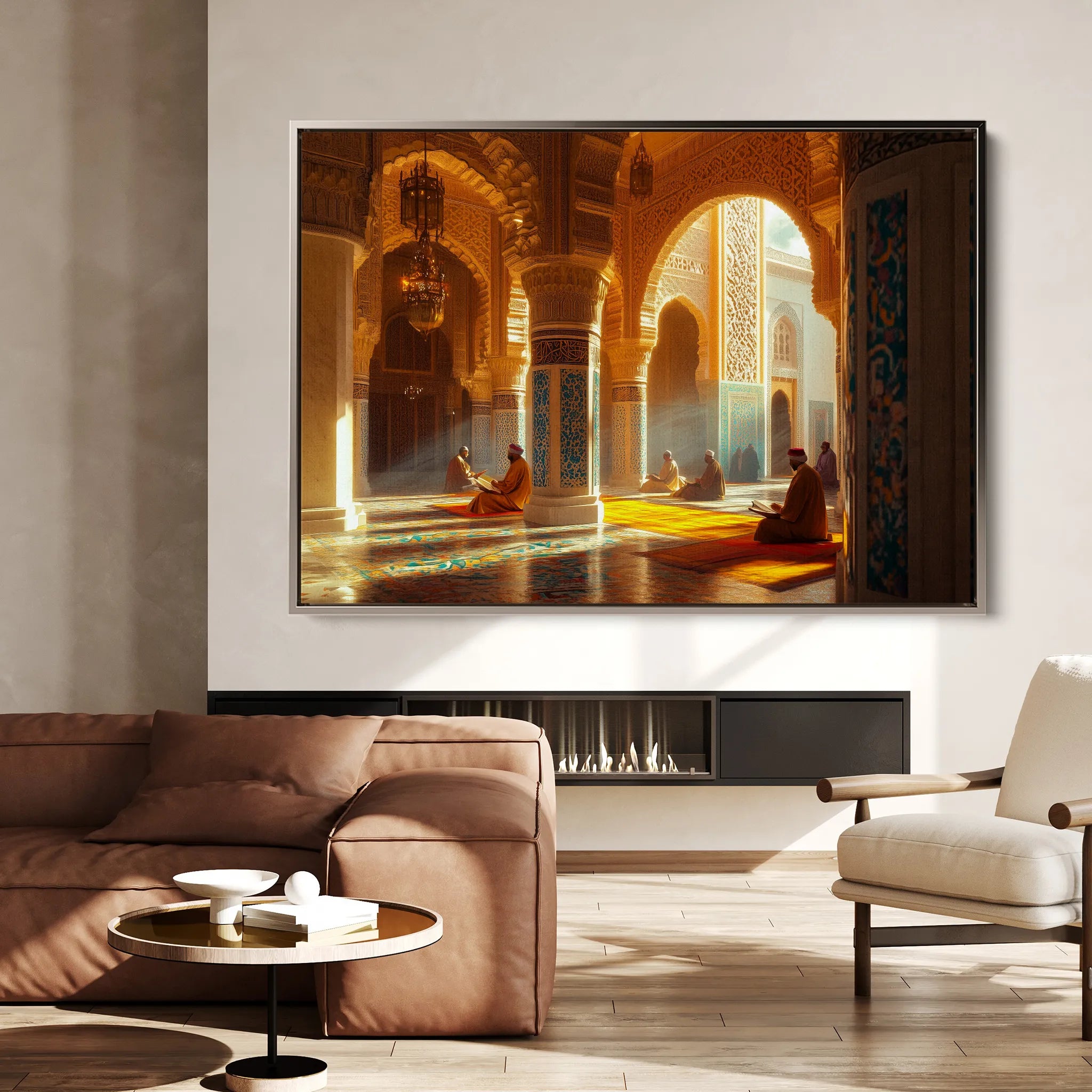 Orientalist Canvas Wall Art WAD131-OR 90 x 60 cm / Stretched on hidden frame