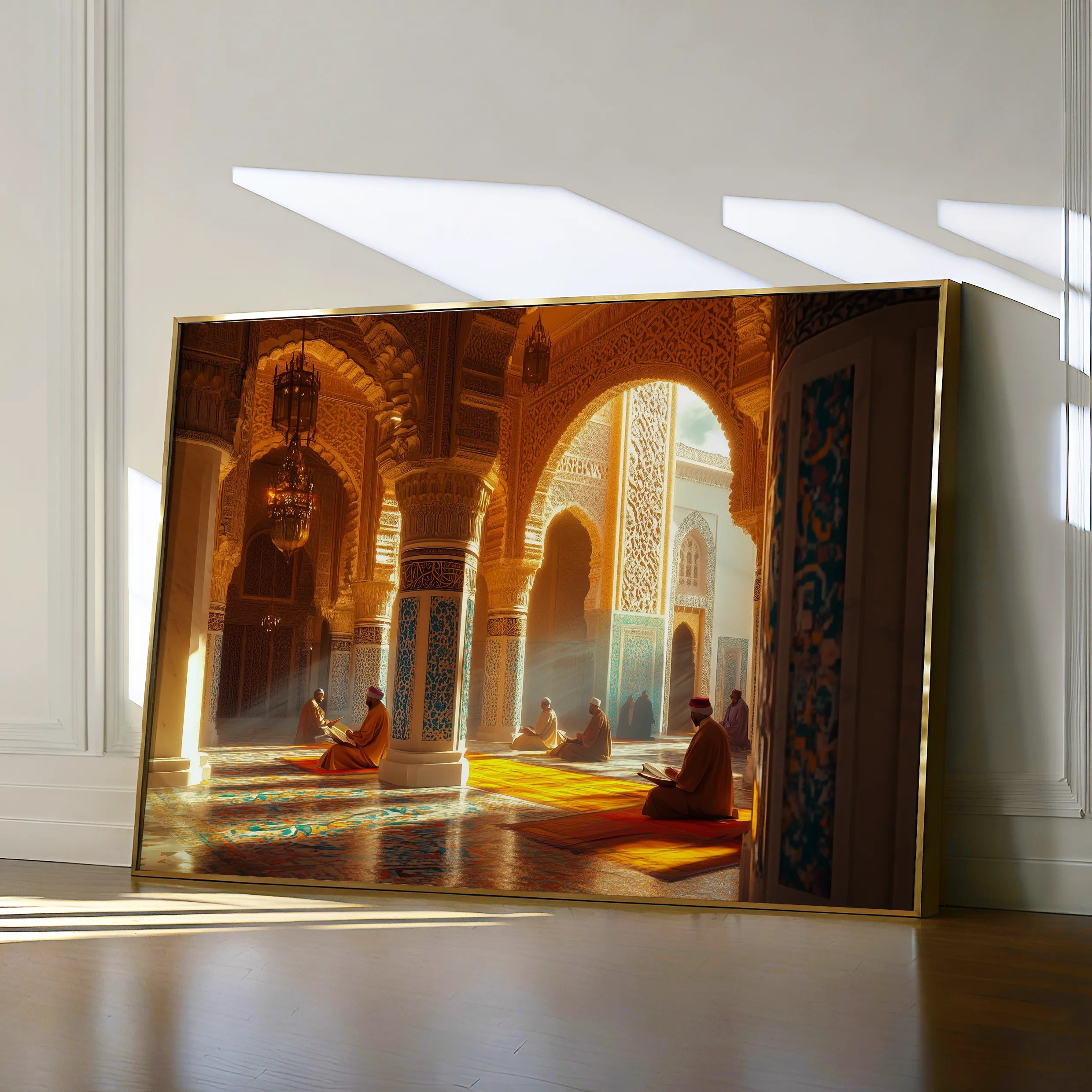 Orientalist Canvas Wall Art WAD131-OR 90 x 60 cm / Stretched on hidden frame