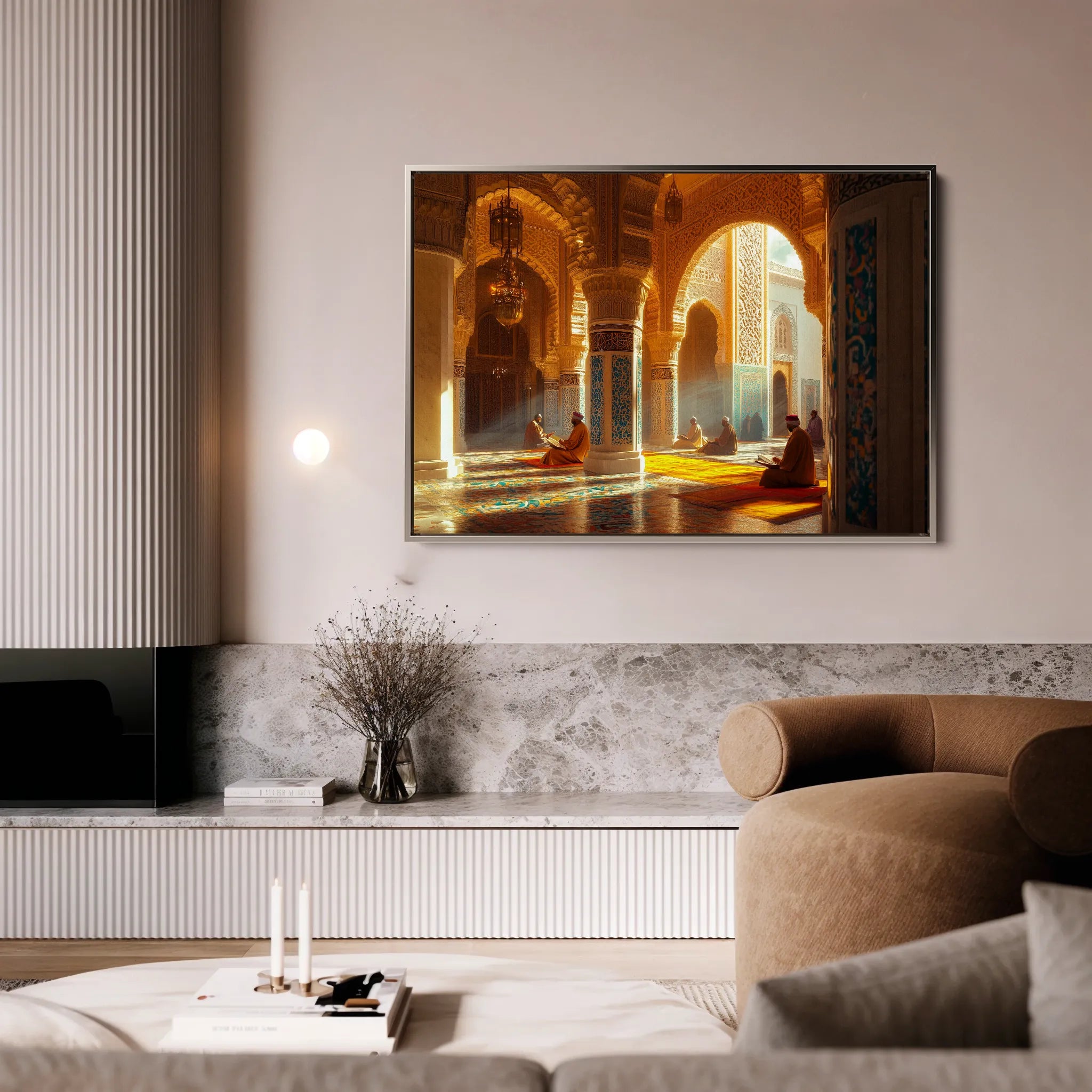 Orientalist Canvas Wall Art WAD131-OR 90 x 60 cm / Stretched on hidden frame