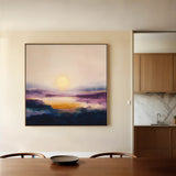 Abstract 1312 Canvas Art 60 x 60 cm / Stretched on hidden frame