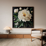 Floral Canvas Wall Art WAD1313-F 80 x 80 cm / Stretched on hidden frame