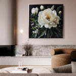 Floral Canvas Wall Art WAD1313-F 80 x 80 cm / Stretched on hidden frame
