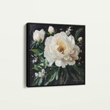 Floral Canvas Wall Art WAD1313-F 80 x 80 cm / Stretched on hidden frame