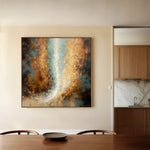 Abstract 1316 Canvas Art 60 x 60 cm / Stretched on hidden frame