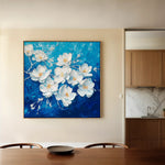 Floral Canvas Wall Art WAD1316-F 80 x 80 cm / Stretched on hidden frame