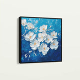 Floral Canvas Wall Art WAD1316-F 80 x 80 cm / Stretched on hidden frame