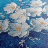 Floral Canvas Wall Art WAD1316-F 80 x 80 cm / Stretched on hidden frame