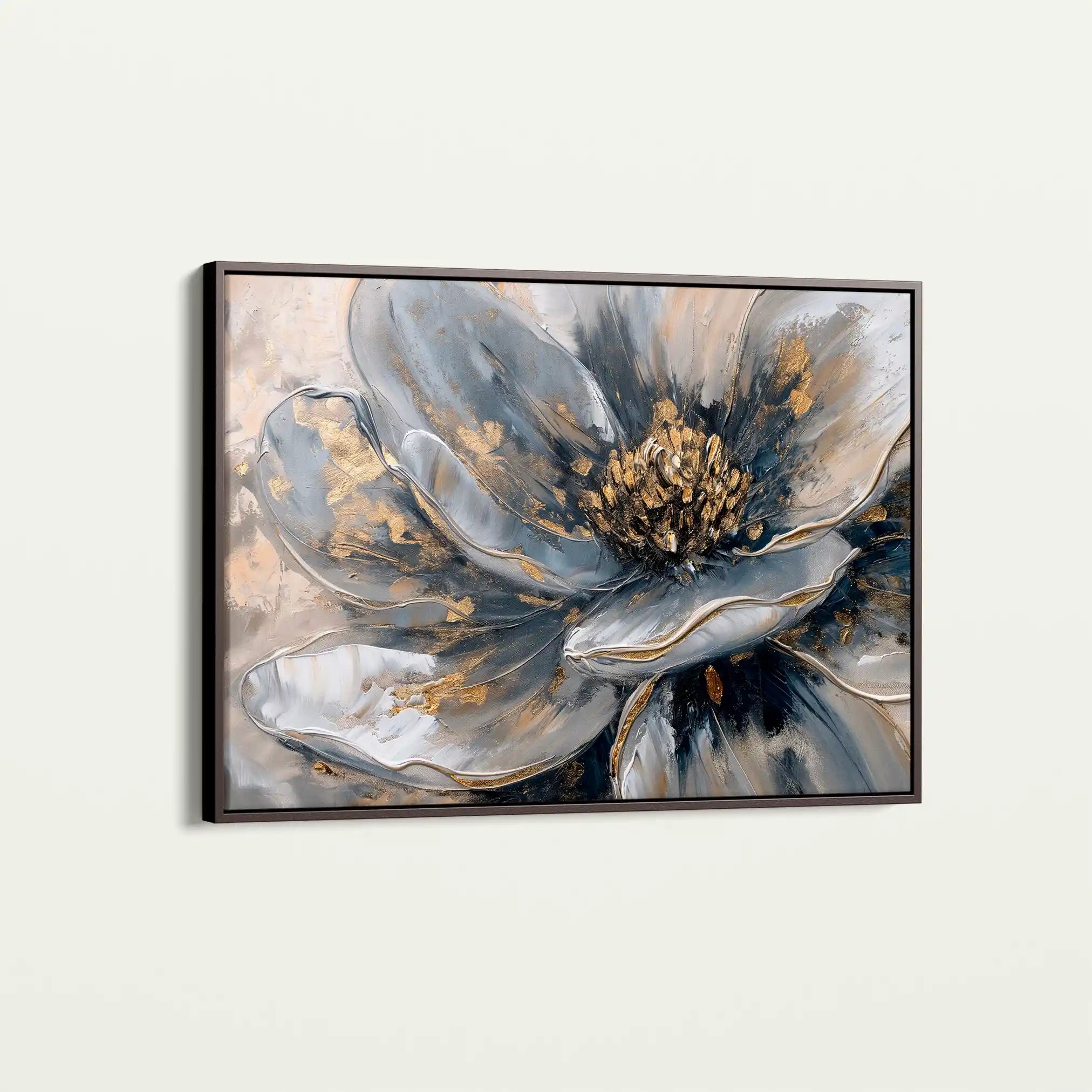 Floral Canvas Wall Art WAD132-F 90 x 60 cm / Stretched on hidden frame
