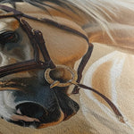 Horses 132 Canvas Art 90 x 60 cm / Stretched on hidden frame