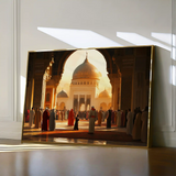 Orientalist 132 Canvas Art 90 x 60 cm / Stretched on hidden frame