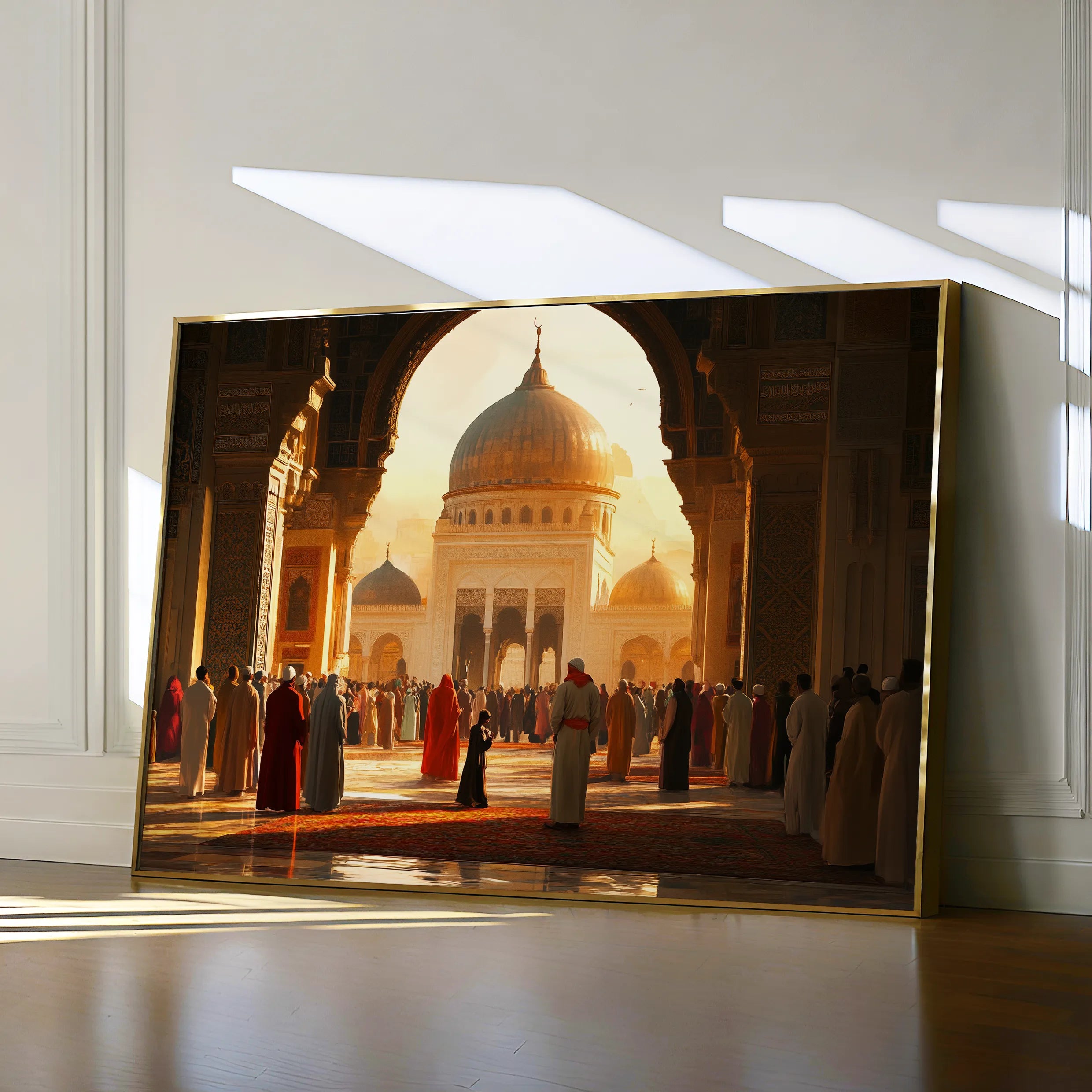 Orientalist Canvas Wall Art WAD132-OR 90 x 60 cm / Stretched on hidden frame