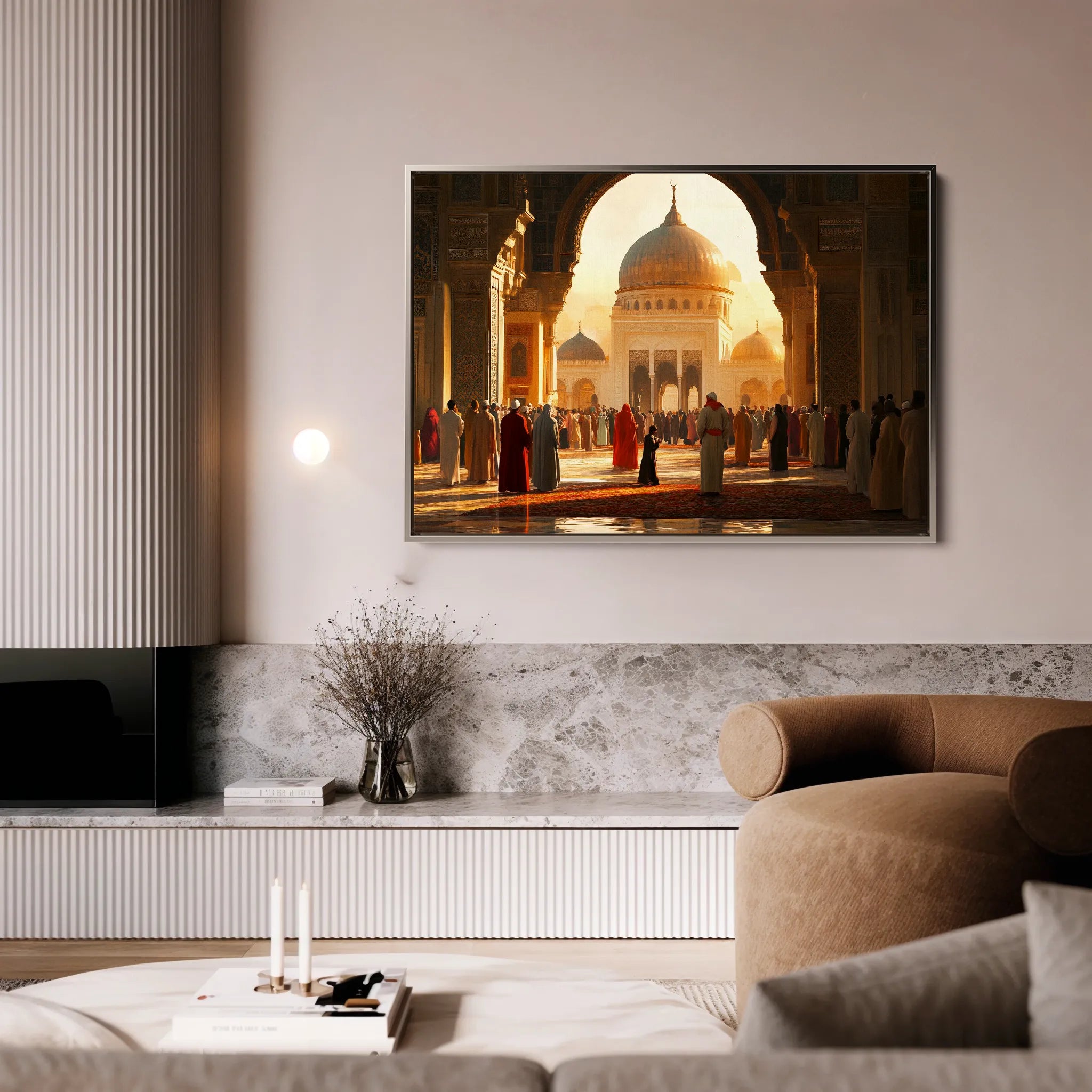 Orientalist Canvas Wall Art WAD132-OR 90 x 60 cm / Stretched on hidden frame