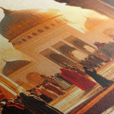 Orientalist 132 Canvas Art 90 x 60 cm / Stretched on hidden frame