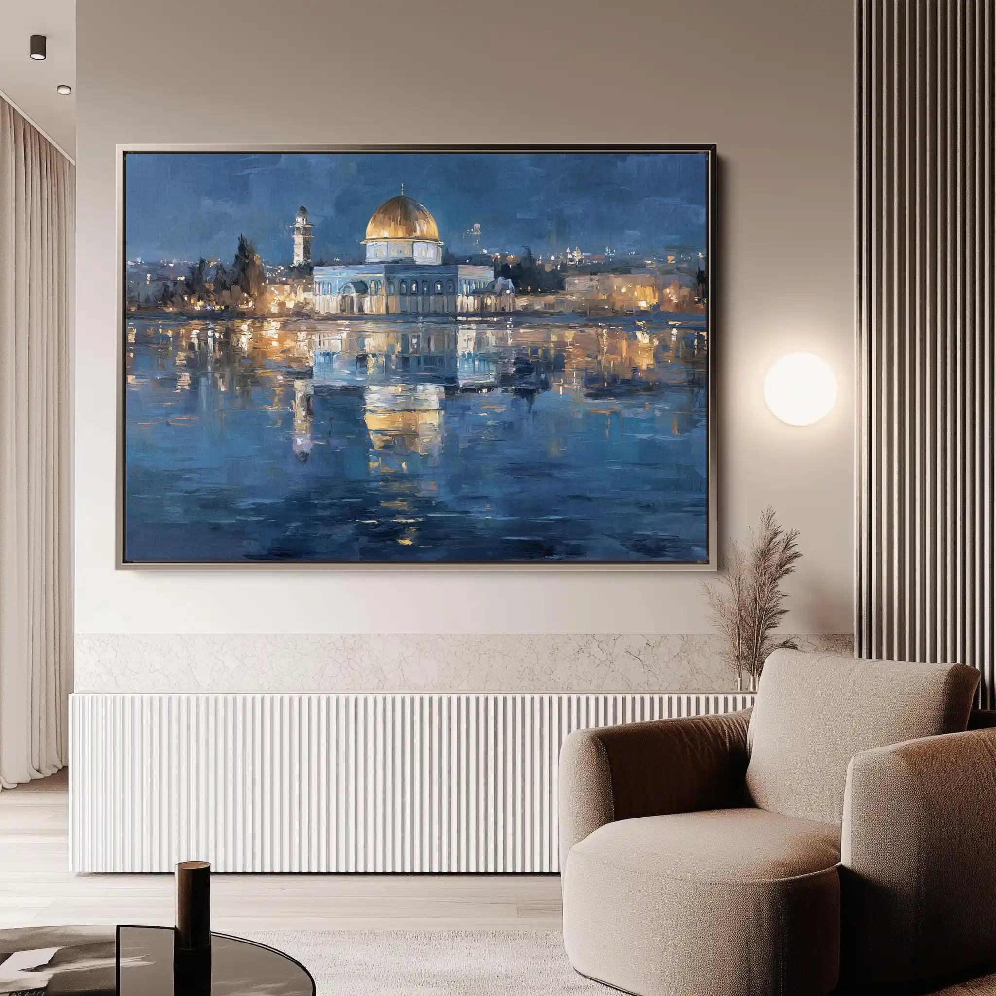 Palestine 132 Canvas Art 60 x 40 cm / Stretched on hidden frame