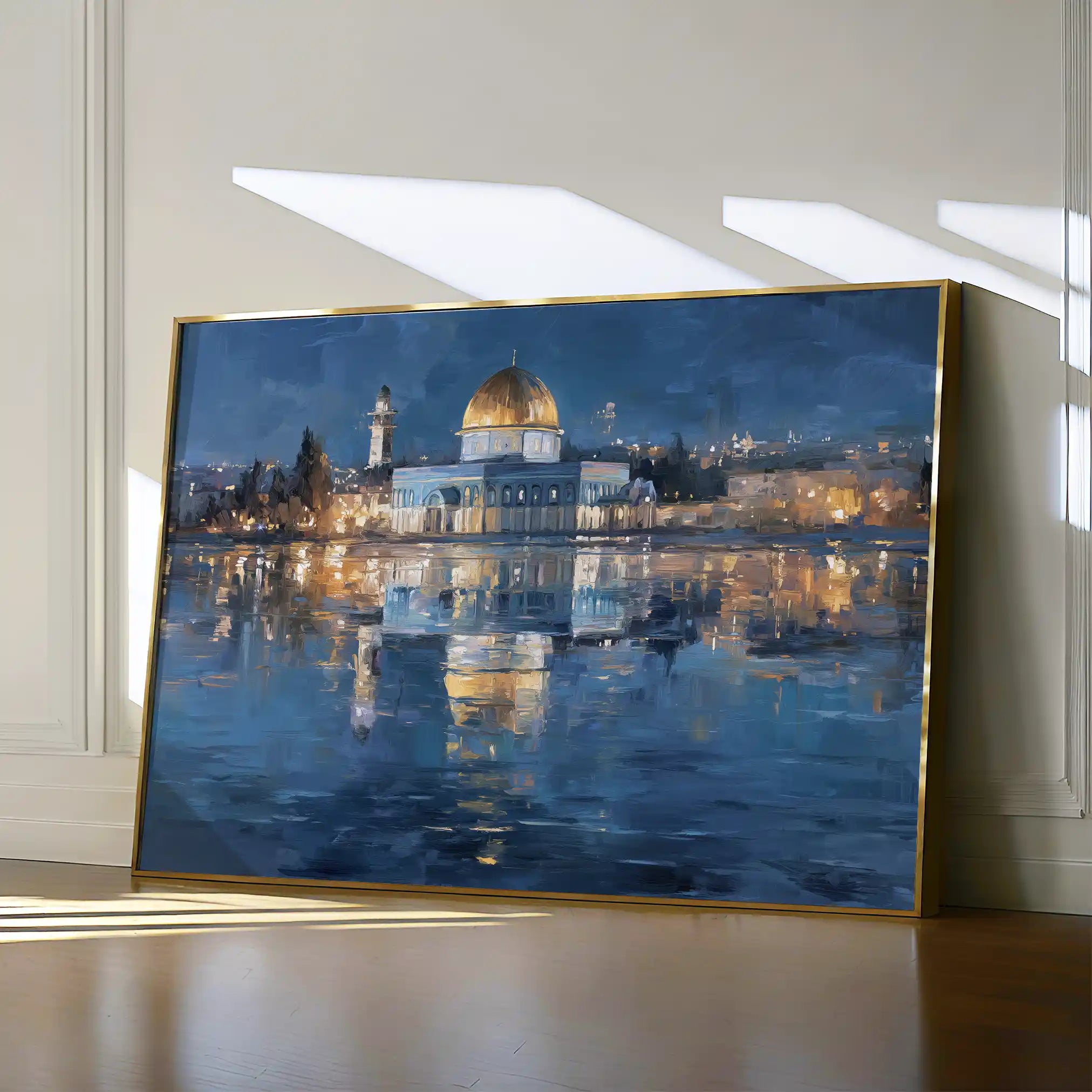 Palestine 132 Canvas Art 60 x 40 cm / Stretched on hidden frame