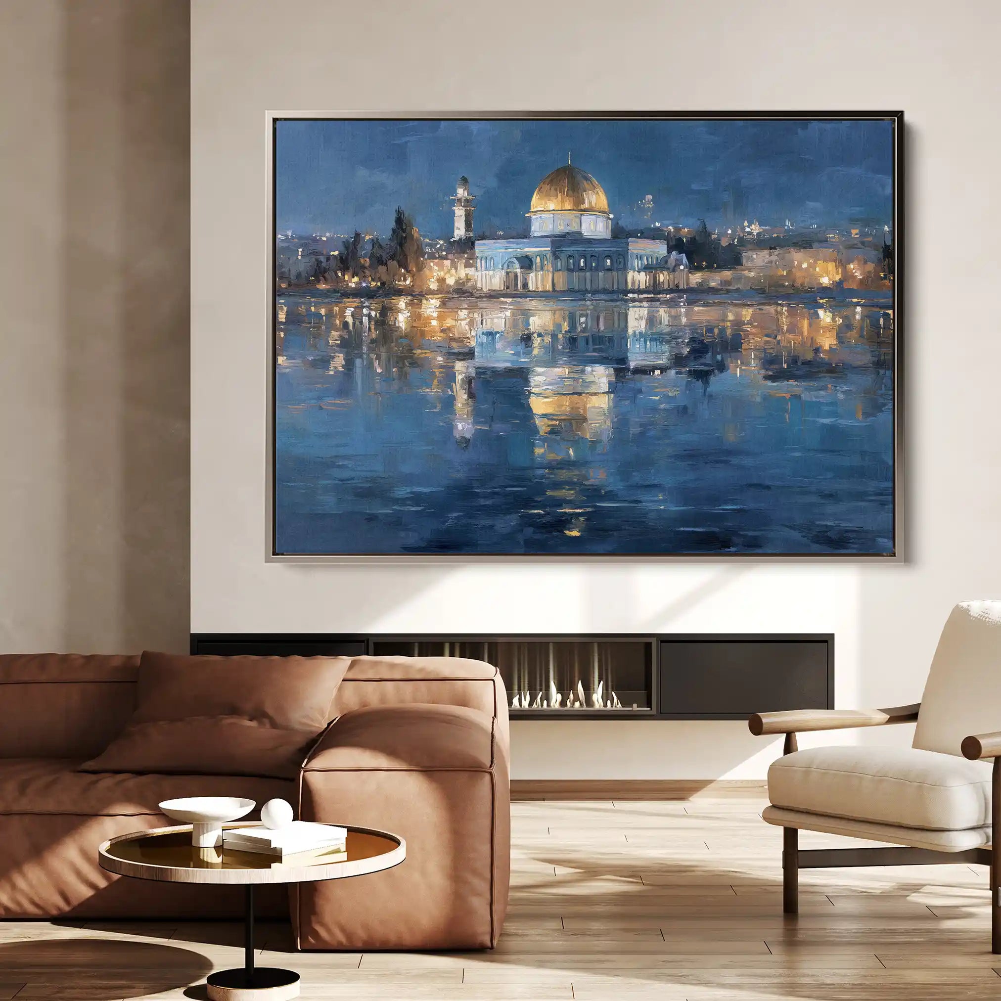 Palestine 132 Canvas Art 60 x 40 cm / Stretched on hidden frame