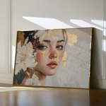 Portrait 132 Canvas Art 90 x 60 cm / Stretched on hidden frame