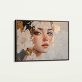 Portrait 132 Canvas Art 90 x 60 cm / Stretched on hidden frame