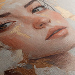 Portrait 132 Canvas Art 90 x 60 cm / Stretched on hidden frame