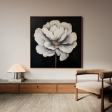 Floral Canvas Wall Art WAD1320-F 80 x 80 cm / Stretched on hidden frame