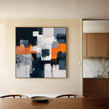 Abstract 1324 Canvas Art 60 x 60 cm / Stretched on hidden frame
