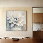 Floral Canvas Wall Art WAD1324-F 80 x 80 cm / Stretched on hidden frame