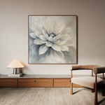 Floral Canvas Wall Art WAD1324-F 80 x 80 cm / Stretched on hidden frame