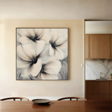 Floral Canvas Wall Art WAD1328-F 80 x 80 cm / Stretched on hidden frame
