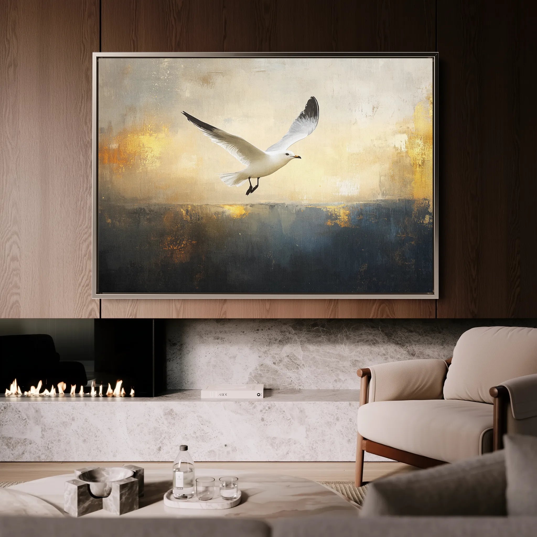 Animals Canvas Wall Art WAD133-AN 90 x 60 cm / Stretched on hidden frame