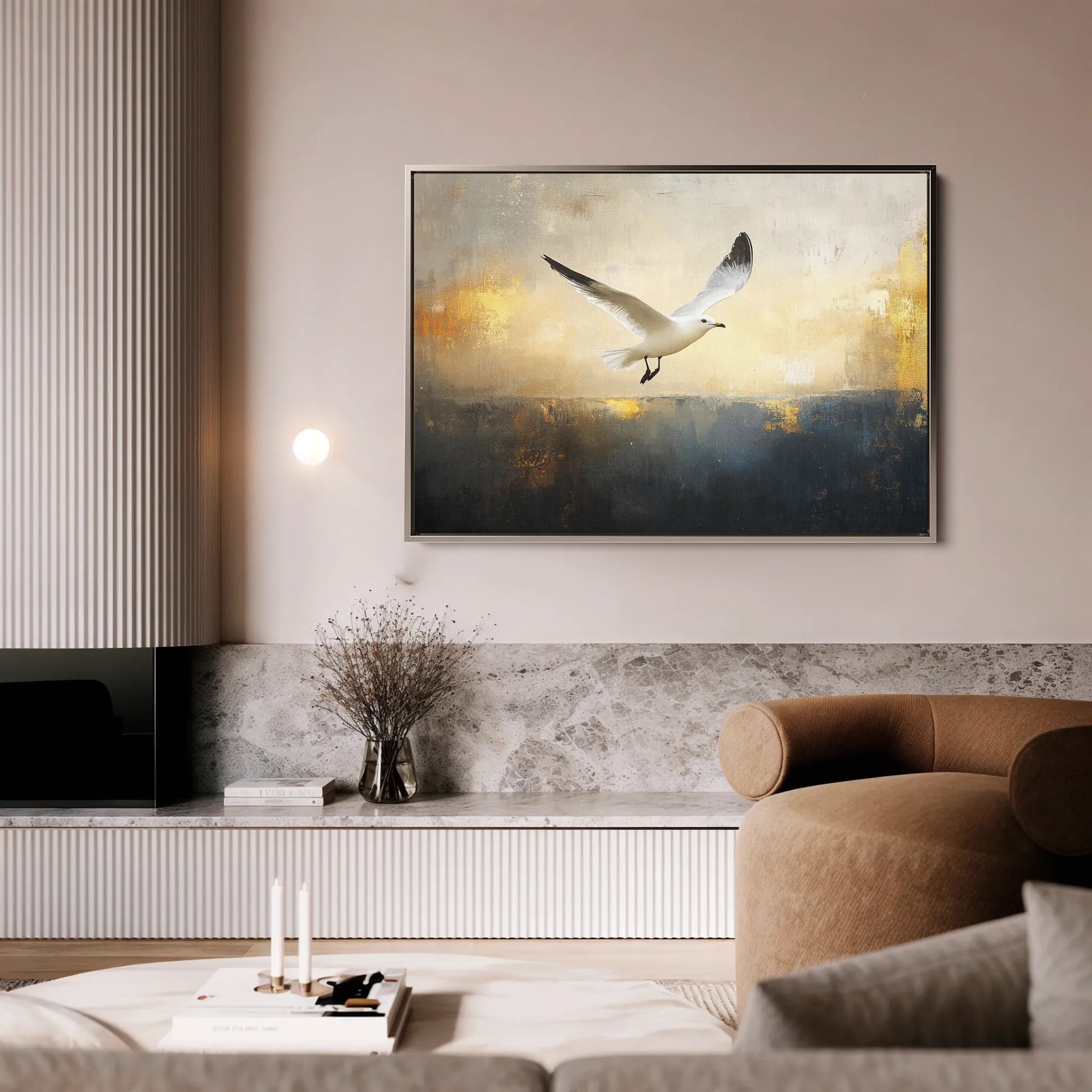 Animals Canvas Wall Art WAD133-AN 90 x 60 cm / Stretched on hidden frame