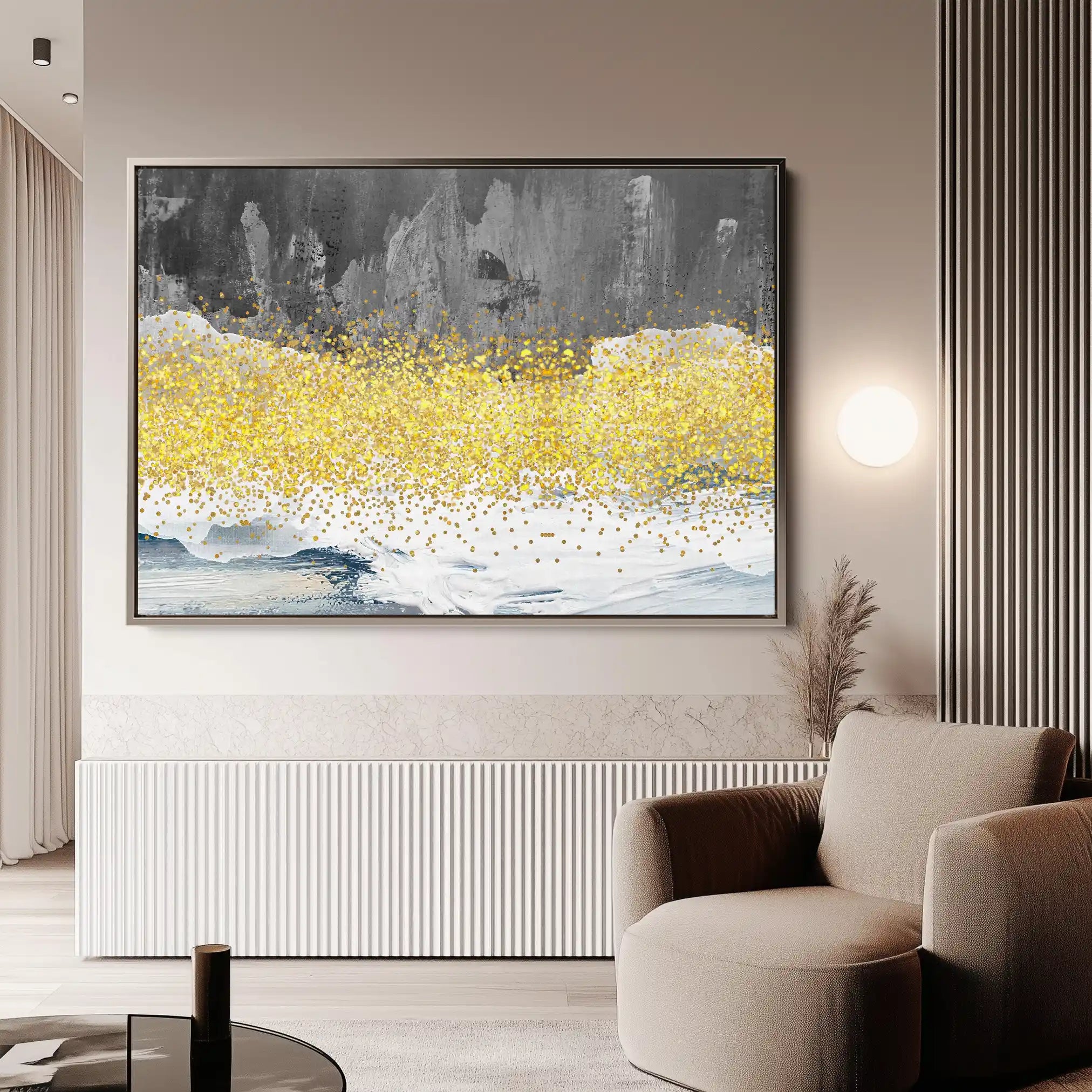 Abstract 133 Canvas Art 60 x 40 cm / Stretched on hidden frame